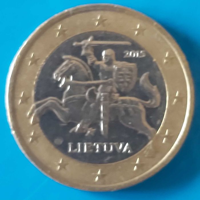 1 Euro de 2015 da Lituânia