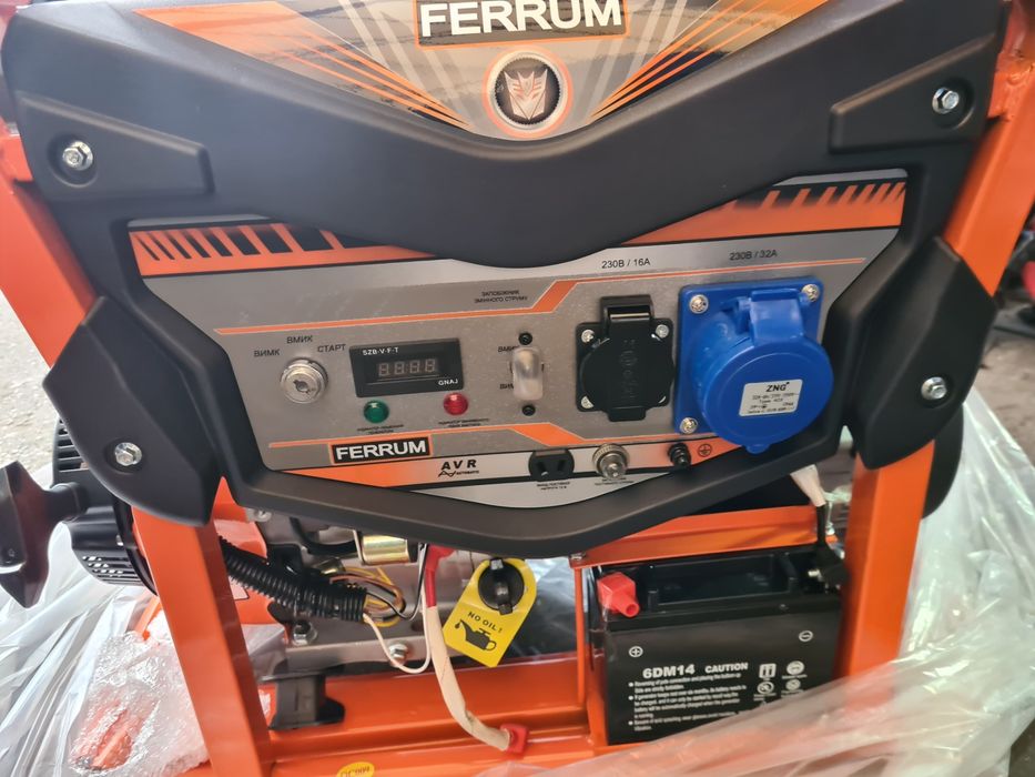 Генератор Ferrum 3,3kwt AVR. Автостарт