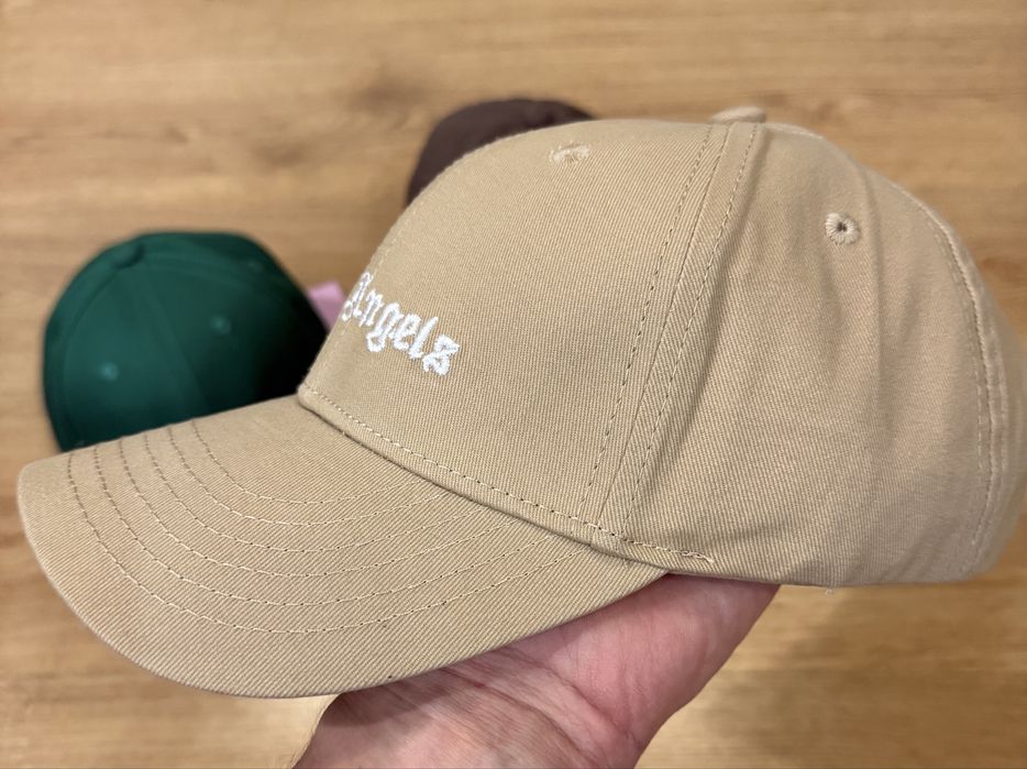 Кепка Palm Angels чорна беж зелена