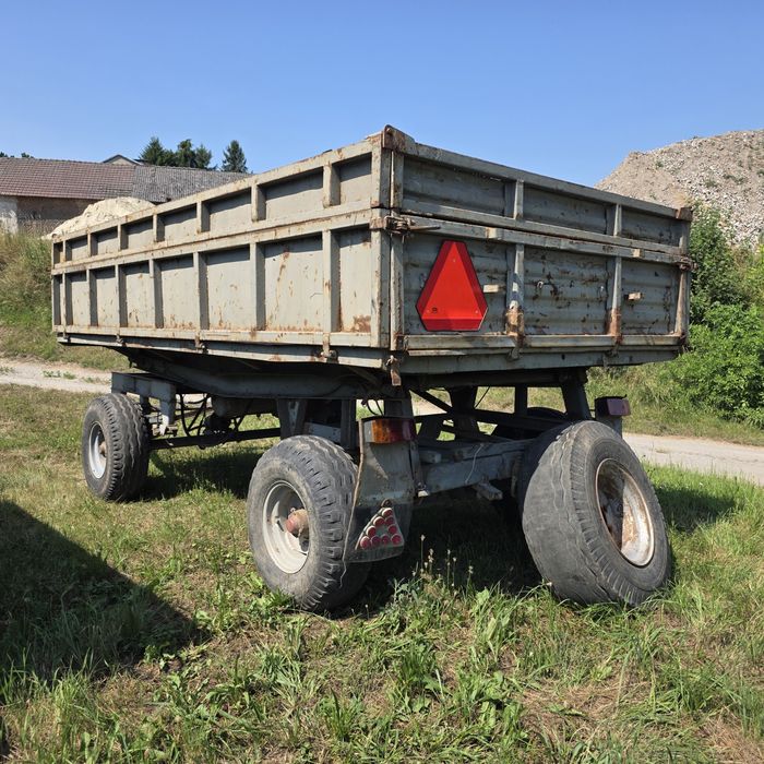 Autosan d47 A przyczepa wywrotka rolnicza