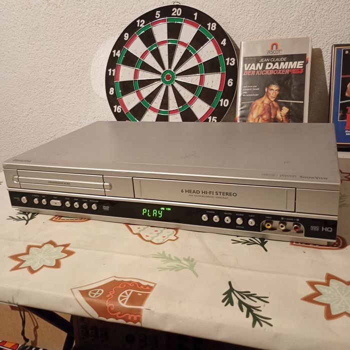 Philips DVP3350V, odtwarzacz combo VHS i DVD
