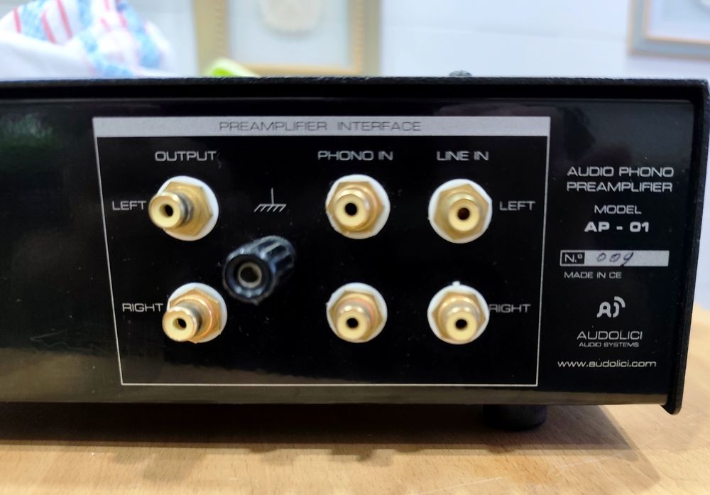 Audiolici AP-01 Pré de linha + phono mm