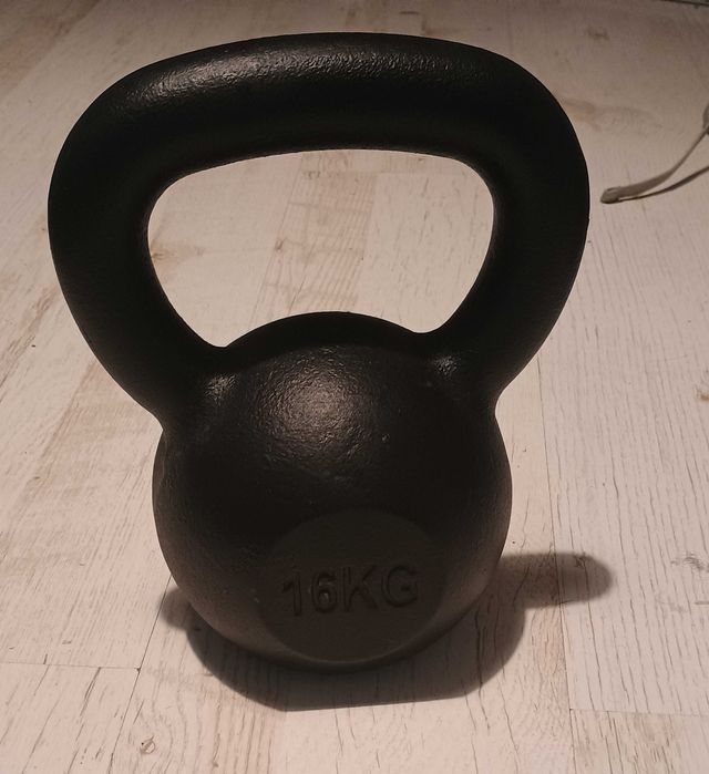 Żeliwny kettlebell 16 KG