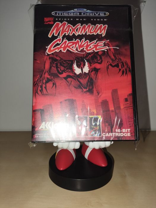 Maximum Carnage Spider Man Venom Sega Mega Drive PAL