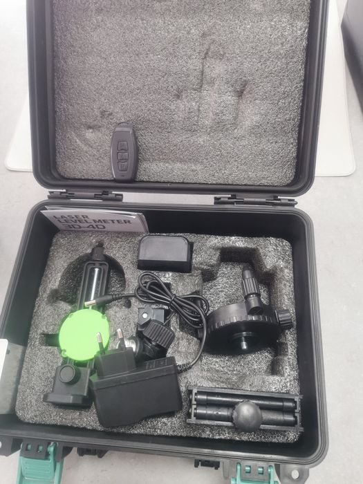 Laser krzyżowy HILDA 360° 4D 16linii poziomica laserowa