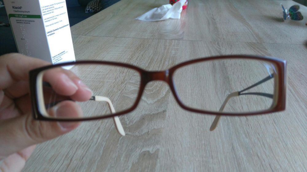 Okulary damskie.
