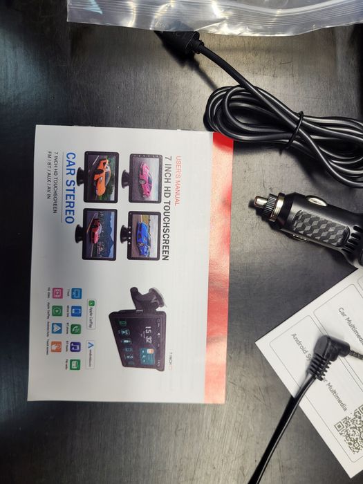 портативний car play android auto з камерою заднього виду