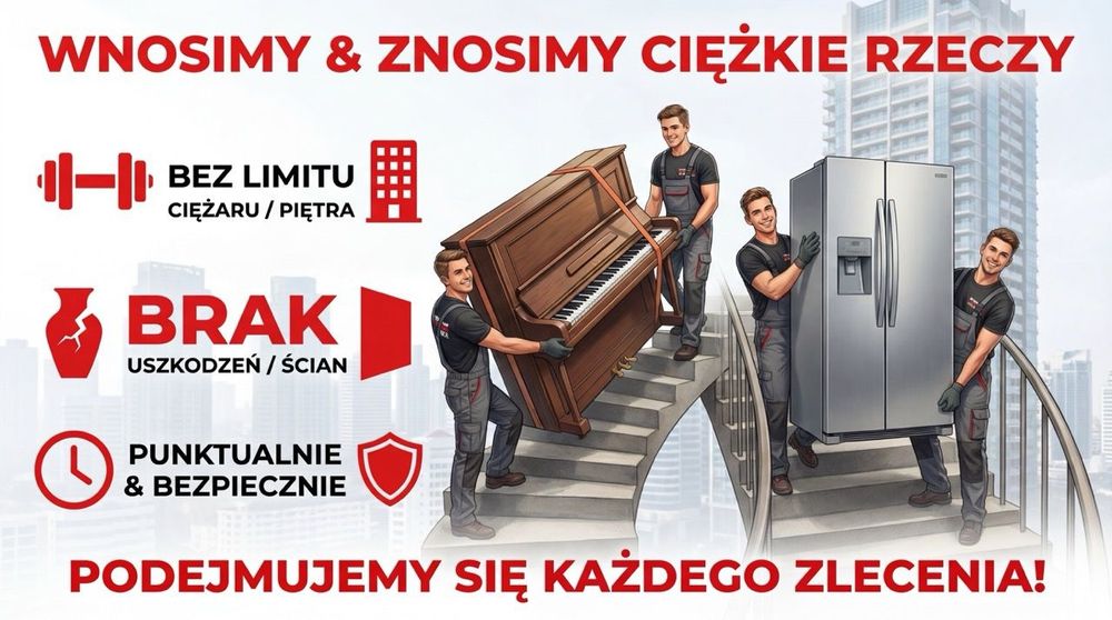 PRZEPROWADZKI WYPROWADZKI :) Transport szybko tanio solidnie łódź 24