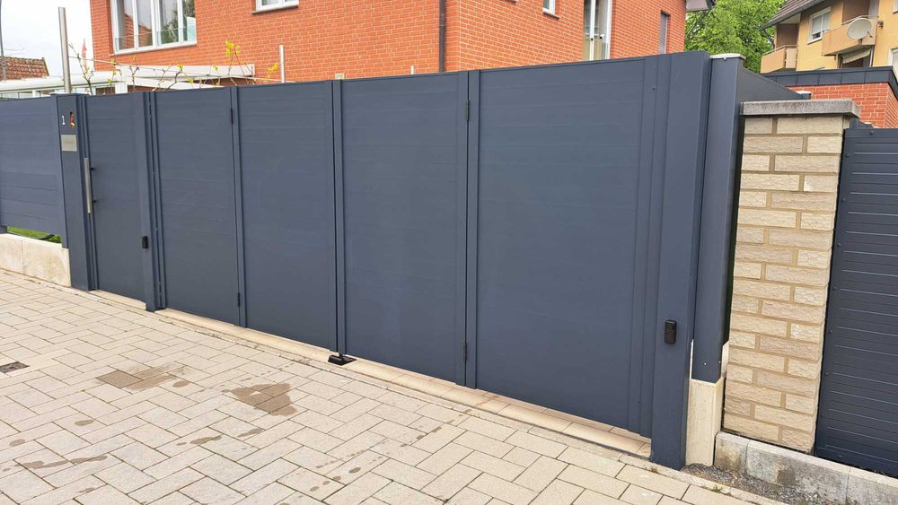 brama harmonijkowa brama składana