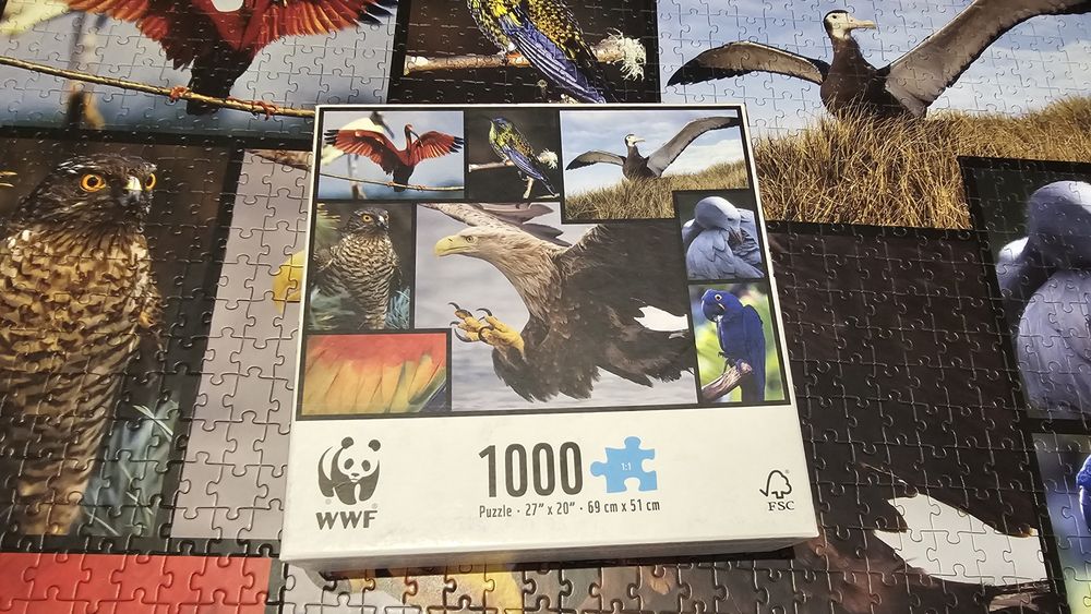 Puzzle 1000 elementów