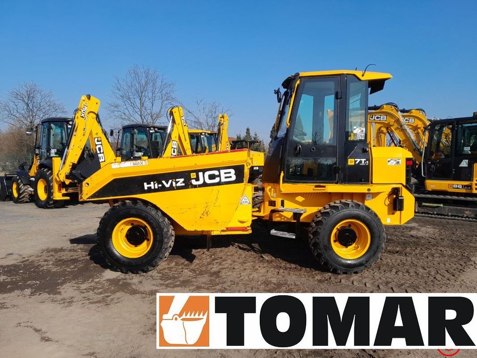 JCB 7FT 2018r  6t 7t 9t  1326 mth wozidło budowlane przegubowe 4x4 koleba terex ausa thwaites