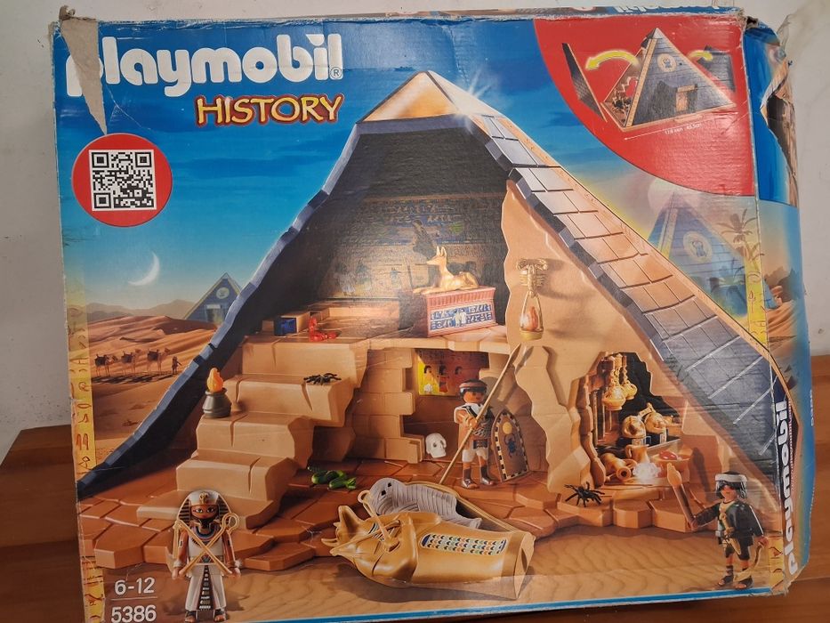 Pirâmide history playmobil