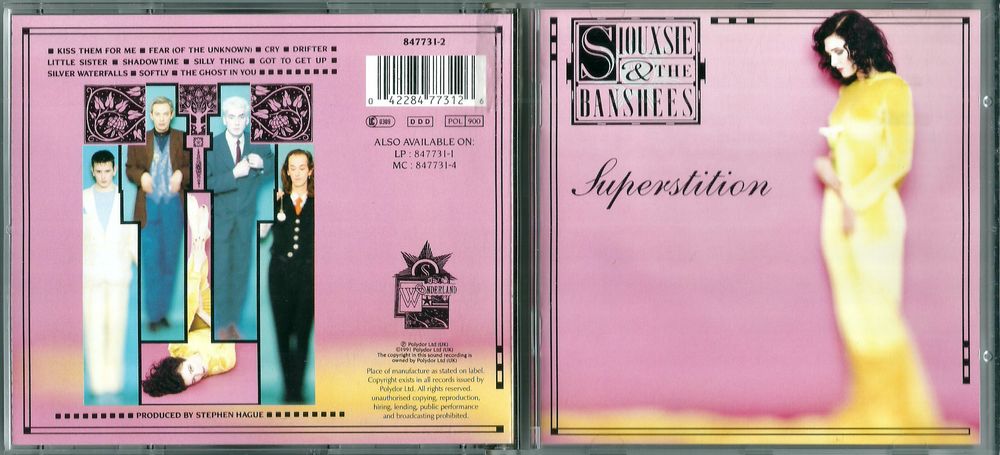 Siouxsie & The Banshees - Superstition CD [EU]