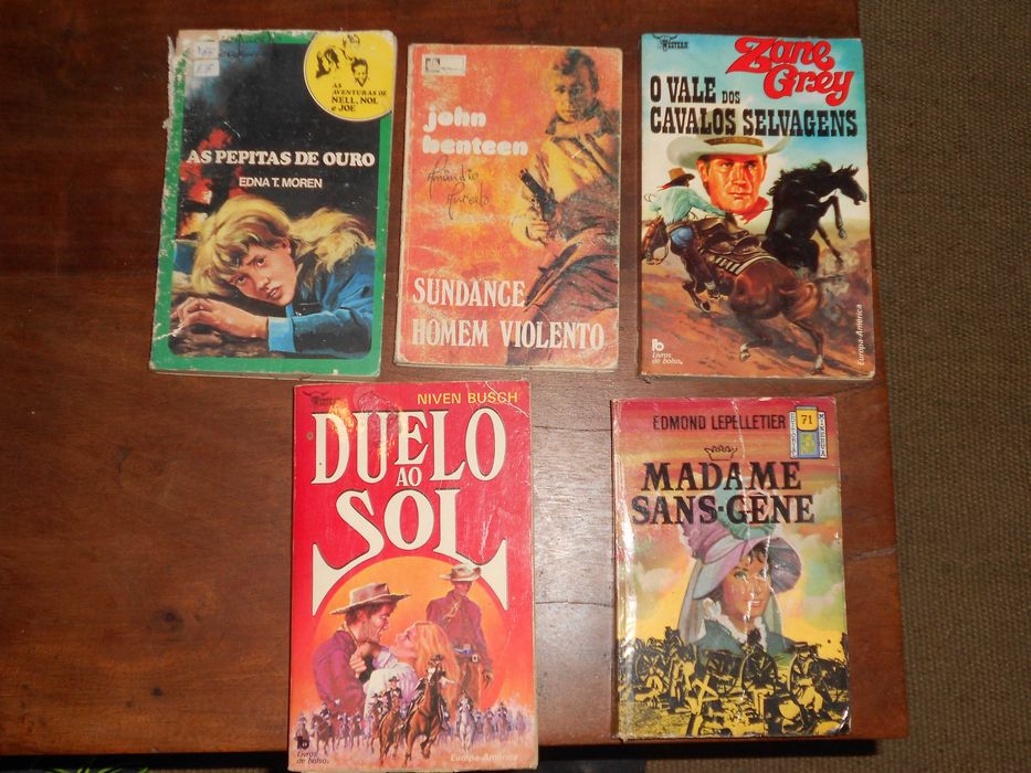 Livros western oeste diversos