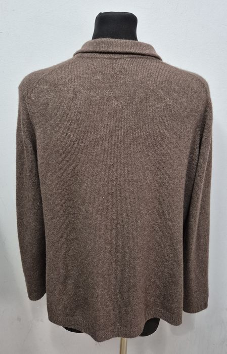 PETER HAHN roz. 50 3/4XL sweter kaszmir 100 % kardigan damski premium