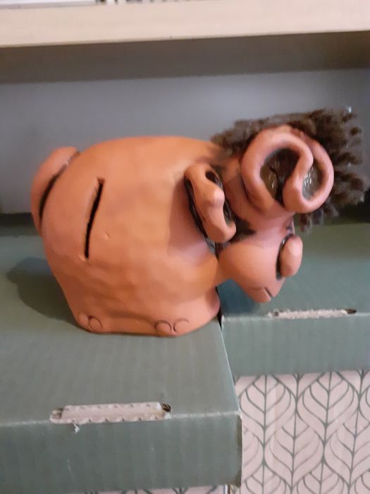 Skarbonka Baran znak zodiaku rękodzieło