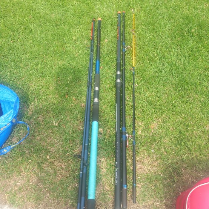 2 Canas Pesca 3 Partes. 4,50m