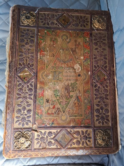Biblia 1898 rok  piekne wydanie