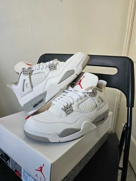 Jordan 4 Retro White Oreo r.41