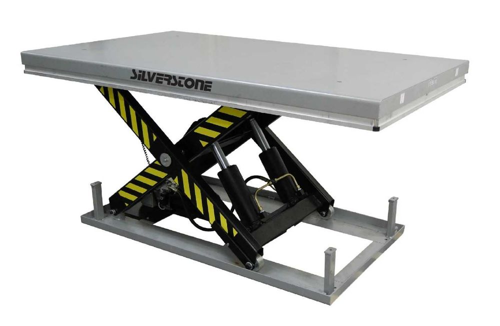 Hydrauliczny stacjonarny nożycowy stół podnośny HW6002 Udźwig 6000kg