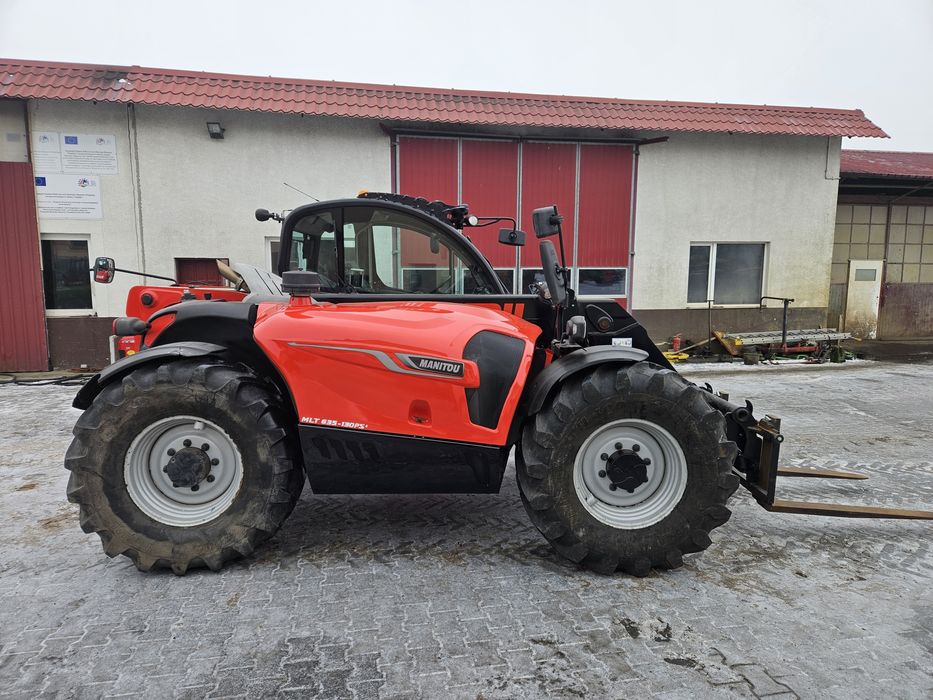 Ładowarka teleskopowa manitou mlt 635 -130 ps rok2018 opony 90%