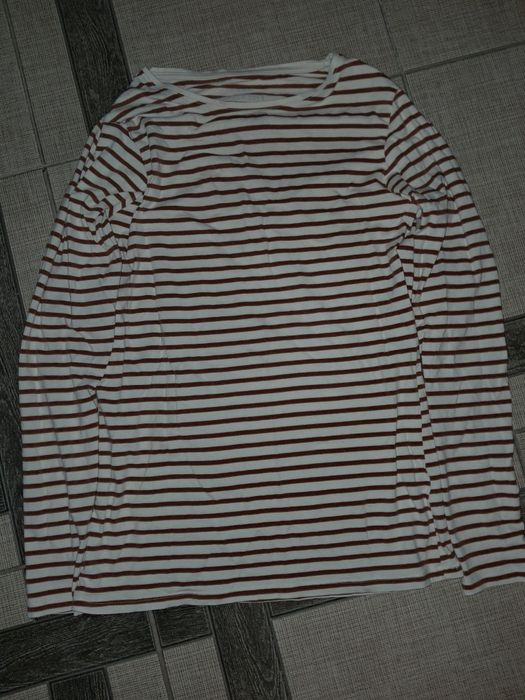 Лонг, кофта в полоску