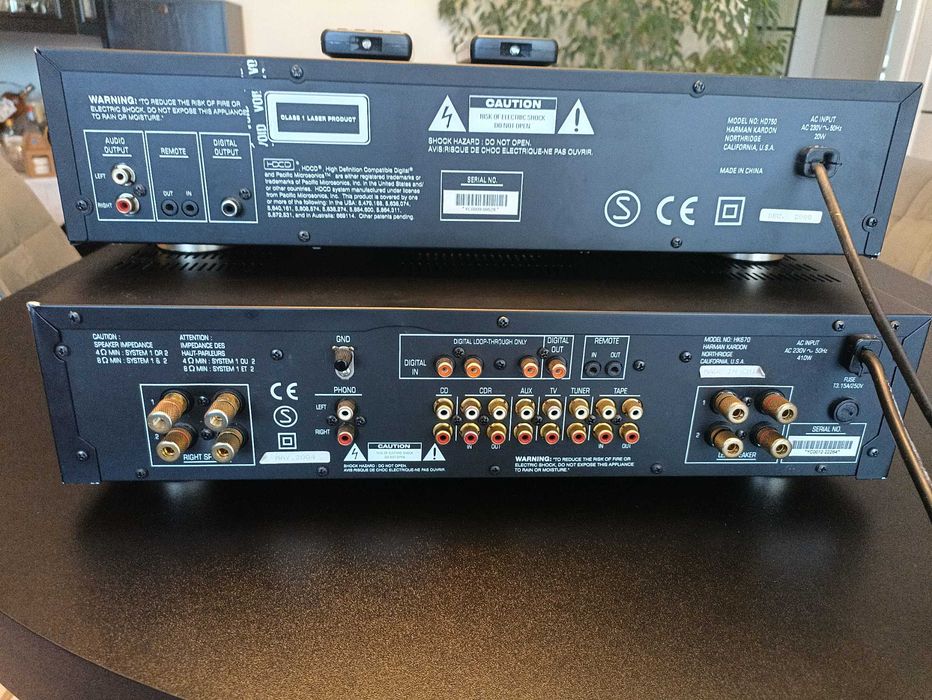 Zestaw Harman Kardon HK 670 + HD 750 – stan bardzo dobry