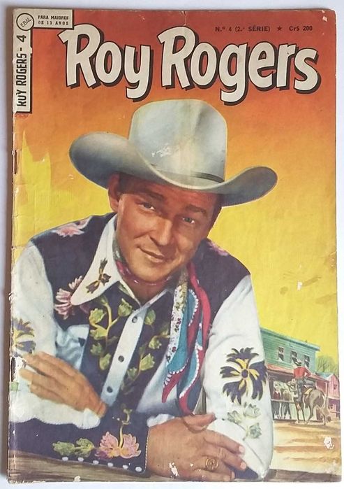 Roy Rogers 3ª série nº4 Ebal de 1966