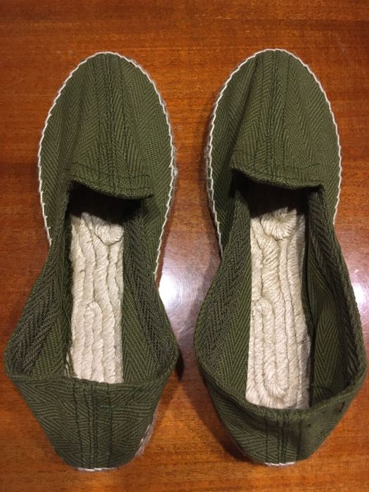 Nowe, męskie, hiszpańskie Espadryle  marki Cousu Main - roz. 40
