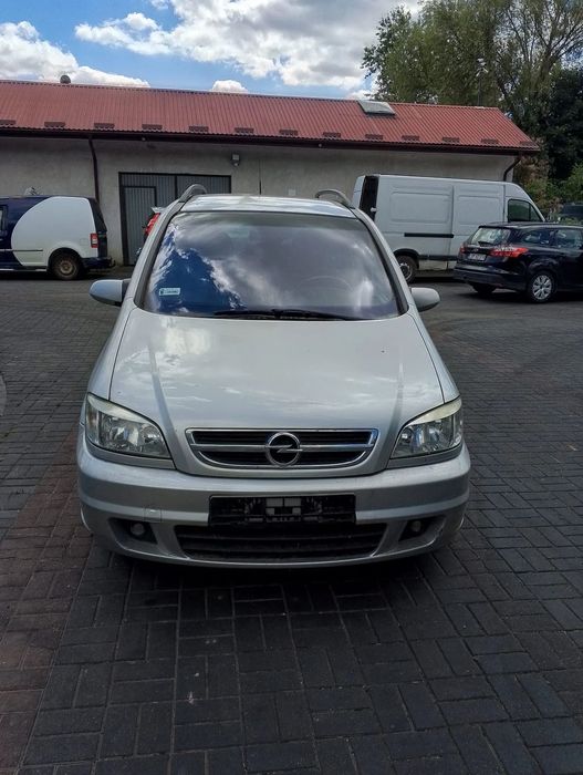 KOMPLETNY PAKIET OPC / SPORT Opel Zafira A FL (Lift) (03-05r.) Lakier Z 157 / 2AU  EUROPA ZDERZAK PRZÓD ZDERZAK TYŁ PDC CZUJNIKI NAKŁADKI NADKOLI PROGI GRILL ATRAPA ZESTAW KAROSERYJNY DO ZAŁOŻENIA