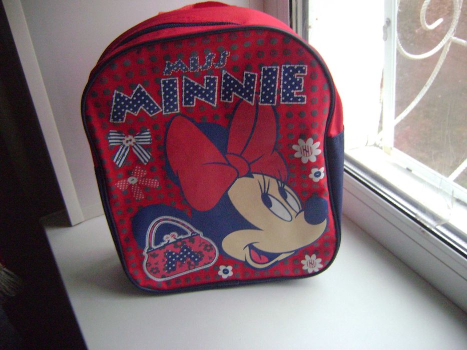 Дошкольный детский рюкзак Минни Маус Minnie Mouse для девочки 3-6 лет