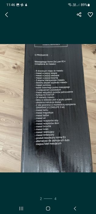 Mata do masażu Benedicta