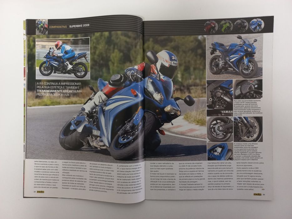 Revista Motociclismo - Moto Jornal - 2008