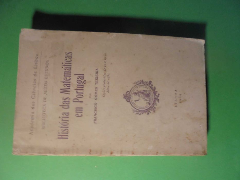 Teixeira (Francisco Gomes);História das Matemáticas em Portugal