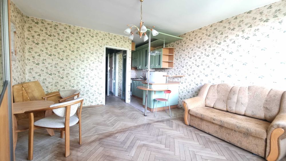 Wynajmę kawalerkę 25,5 m² z balkonem | Warszawa, ul. Darwina | 5 piętro | PL/ENG