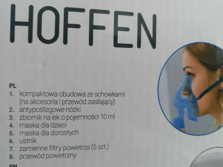 OKAZJA Nebulizator kompresorowy inhalator + akcesoria Wysyłam