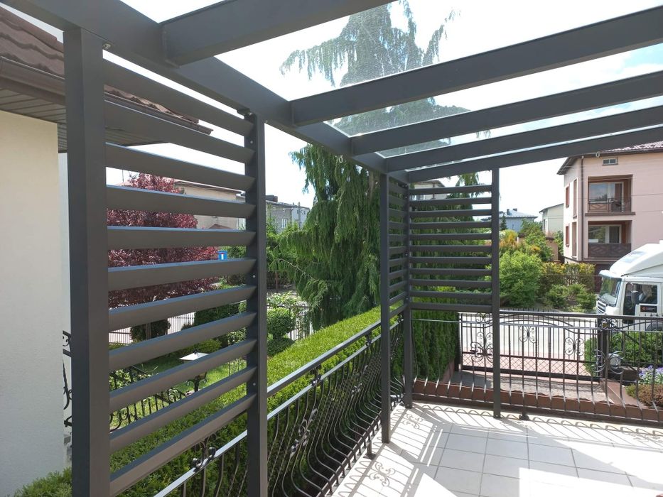 Konstrukcje Aluminiowe, zadaszenia szklane,Pergole, ogrody zimowe