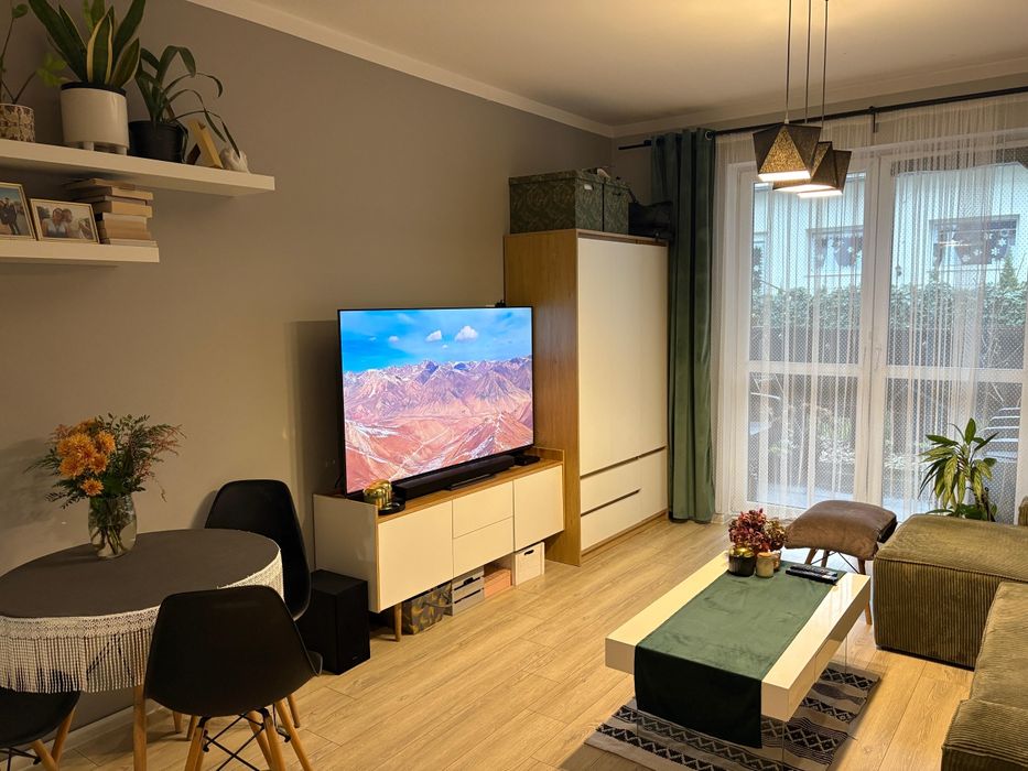 Wynajmę mieszkanie 40m2 z ogródkiem 12m2 od 1 stycznia