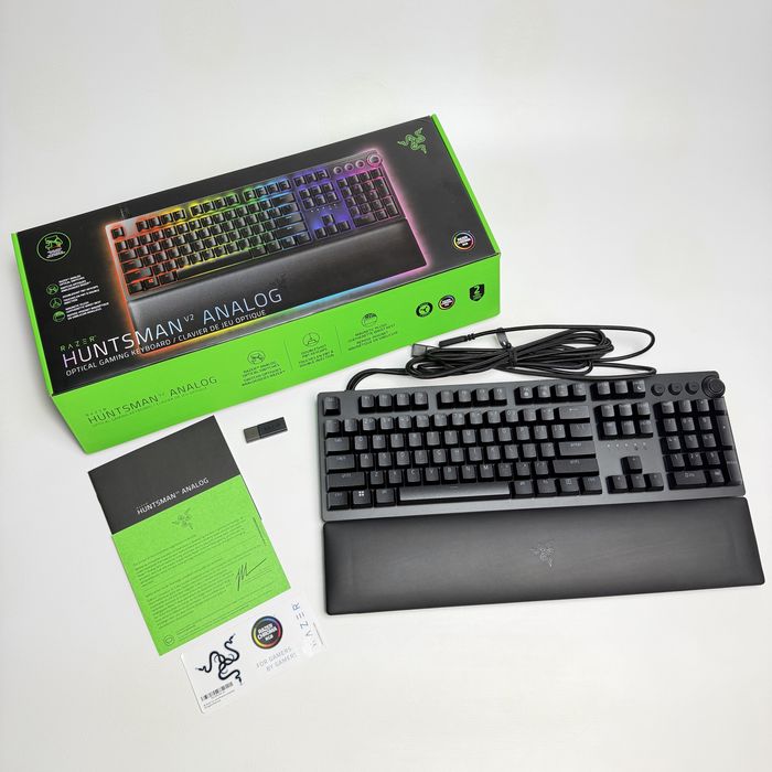 ОРИГІНАЛ Механічна Клавіатура Razer Huntsman V2 Analog з США