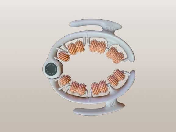 Ręczny masażer rolkowy do ciała – relaks, ujędrnienie.