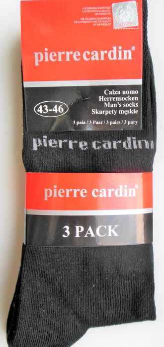 Skarpetki wysokie PIERRE CARDIN 3-pack 43-46