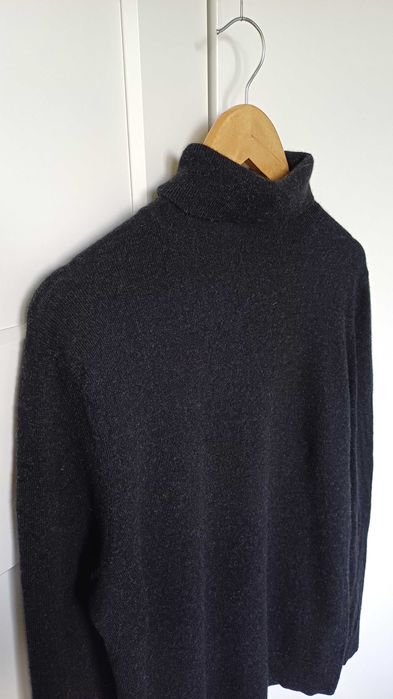 Ciemnoszary wełniany golf COS rozm. L