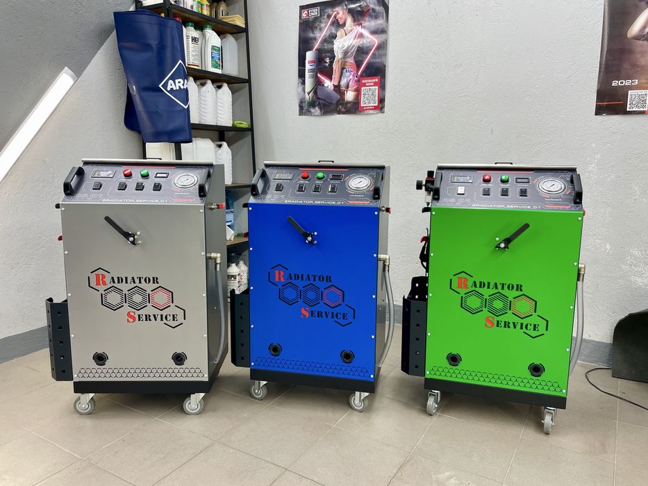 Обладнання для промивки радіаторів пічки печки системи охолодження