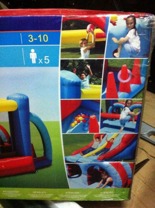 Insuflável Percurso com obstáculos (novo)-Ref .9163 by 5 Sentidos