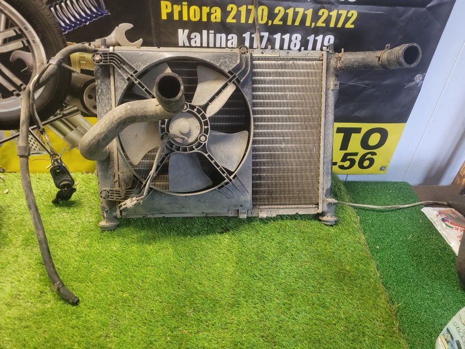 Радиатор охлаждения ланос