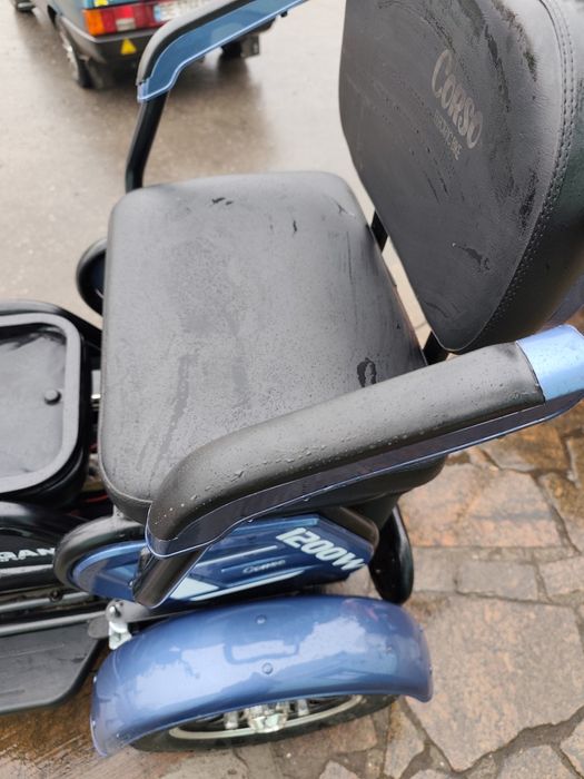 Електричний трицикл Corso Logan ! хіт продажів!Доставка!