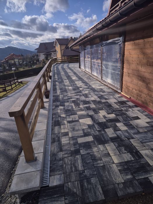 USŁUGI BRUKARSKIE, kostka brukowa, schody, tarasy,  drogi dojazdowe