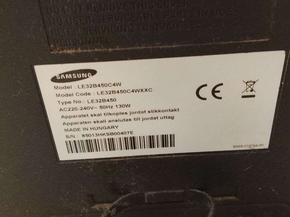 TV Samsung para consertar ou para peças