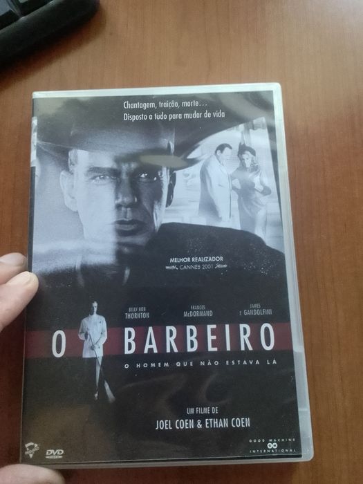 Dvd filme o barbeiro irmãos cohen