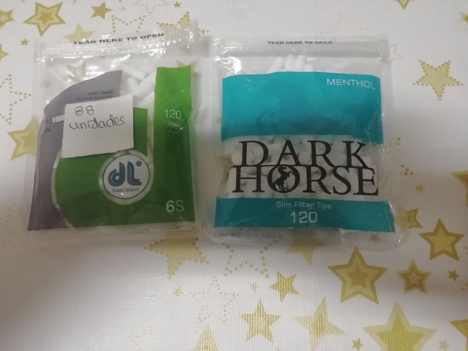 Filtros de cigarros +porta cigarros